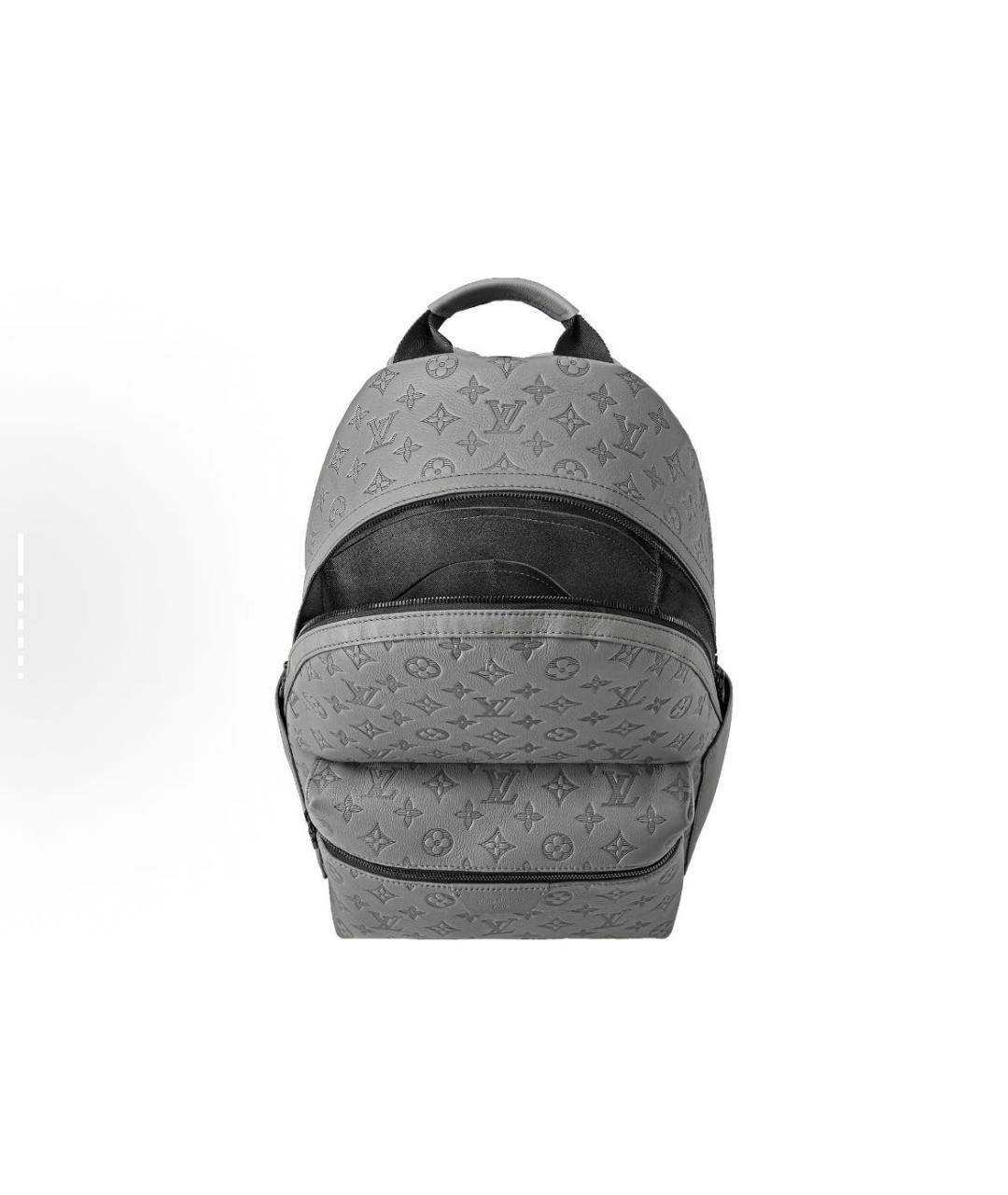 LOUIS VUITTON Антрацитовый рюкзак, фото 4