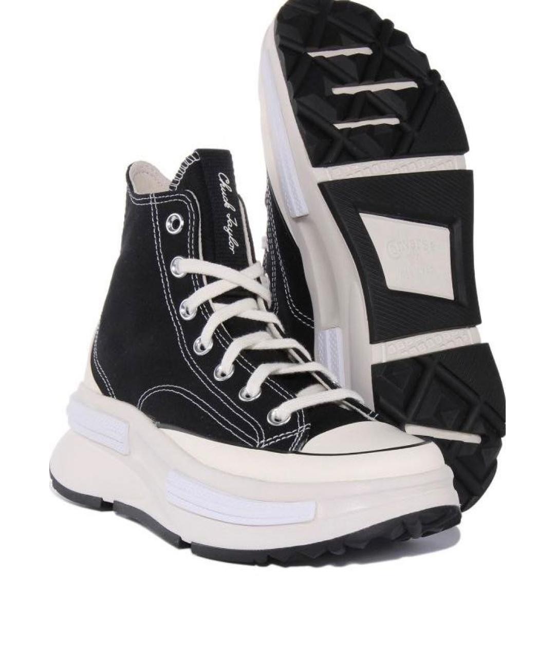CONVERSE Черные текстильные кеды, фото 6
