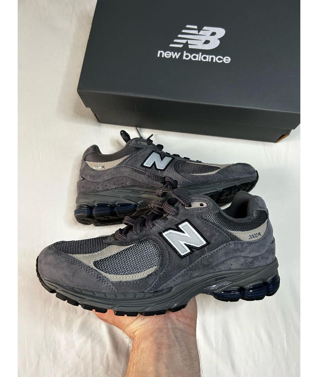 NEW BALANCE Серые низкие кроссовки / кеды, фото 2