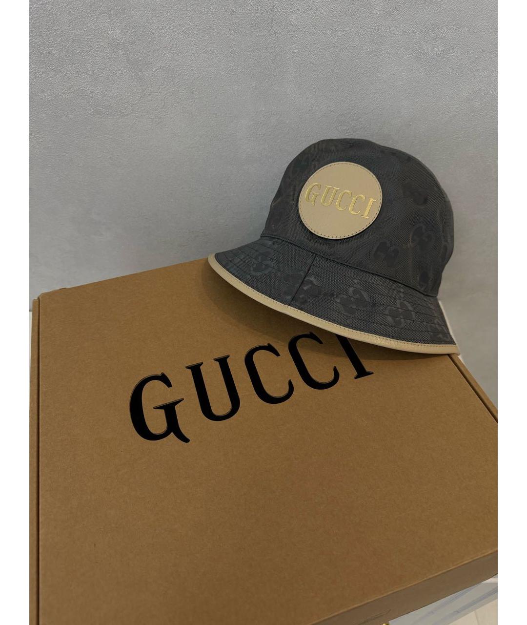 GUCCI Коричневая панама, фото 5