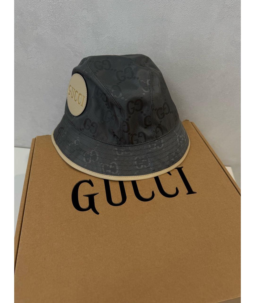 GUCCI Коричневая панама, фото 3