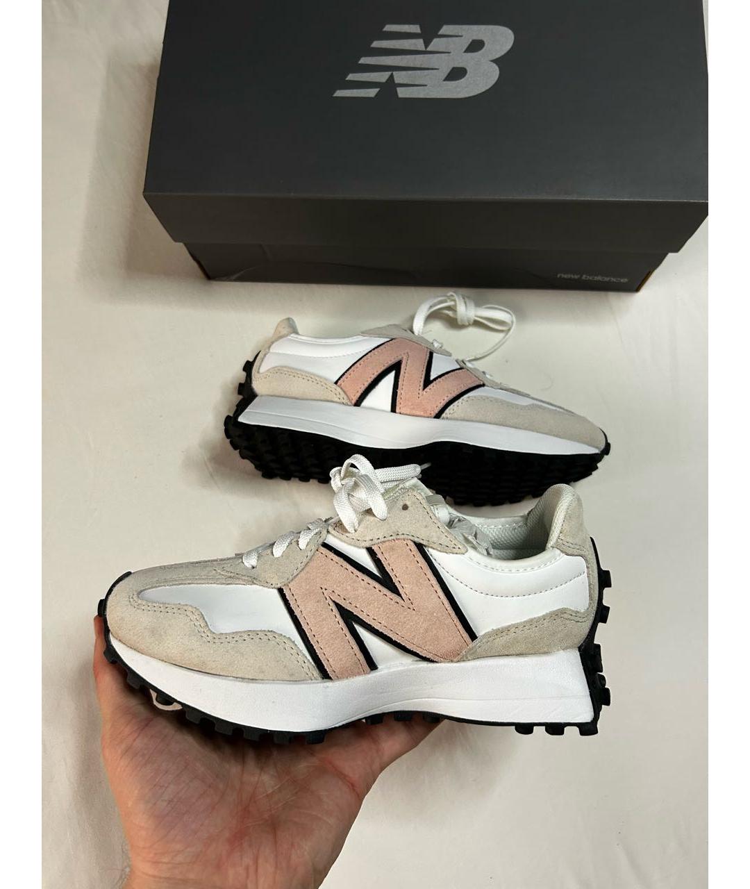 NEW BALANCE Бежевые кроссовки, фото 2