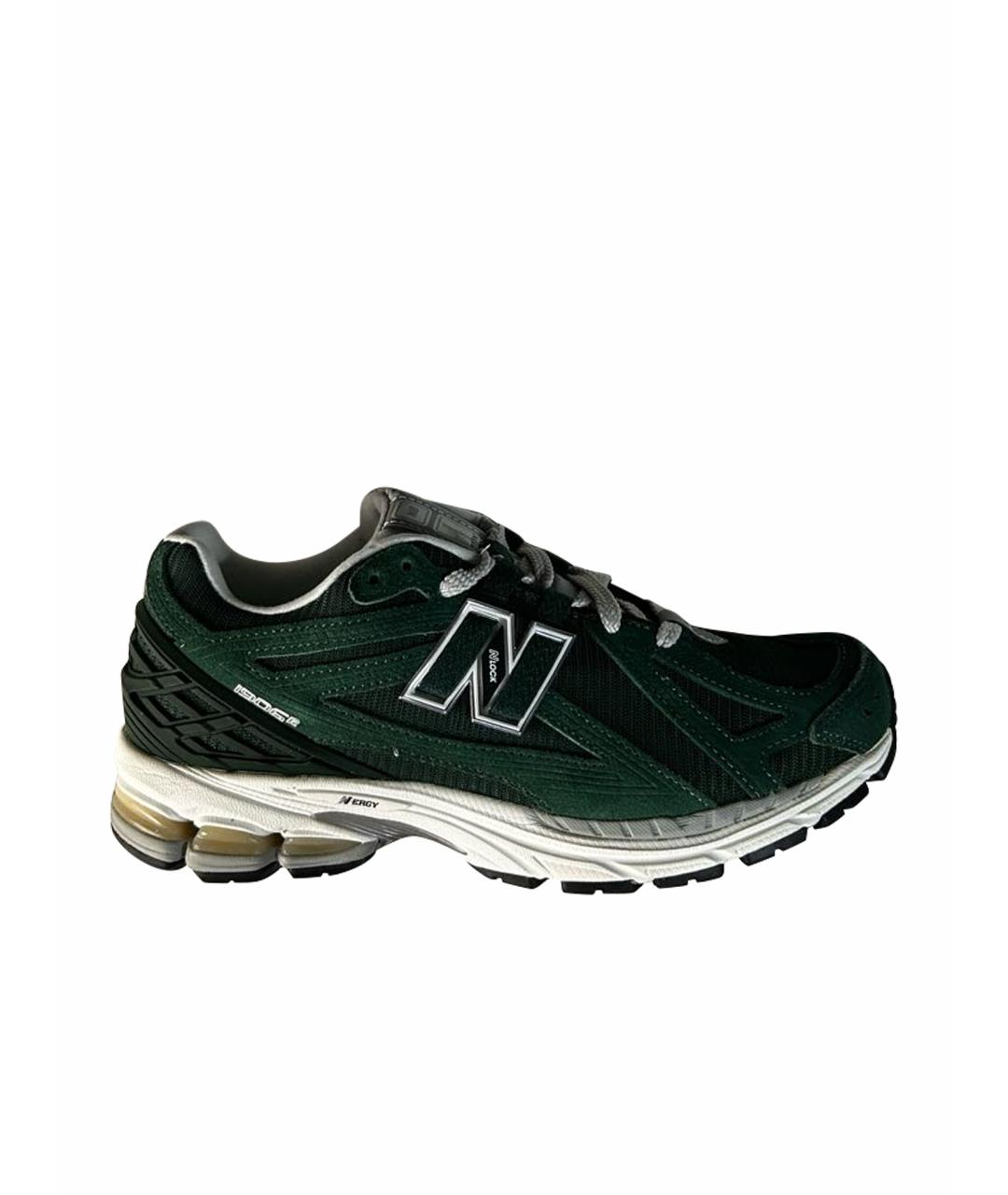 NEW BALANCE Зеленые низкие кроссовки / кеды, фото 1