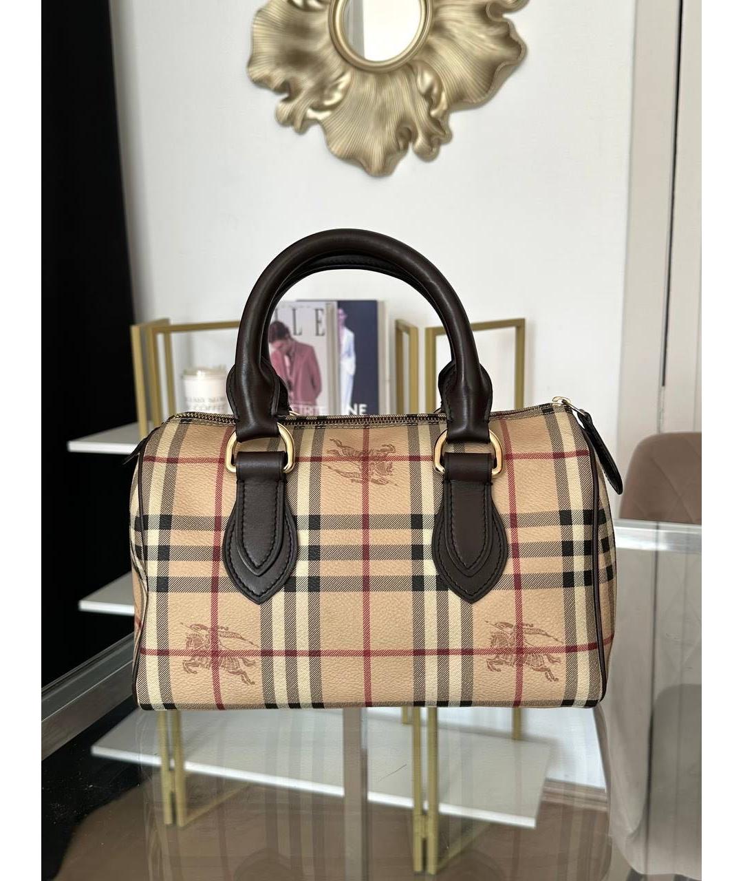 BURBERRY Сумка с короткими ручками, фото 4