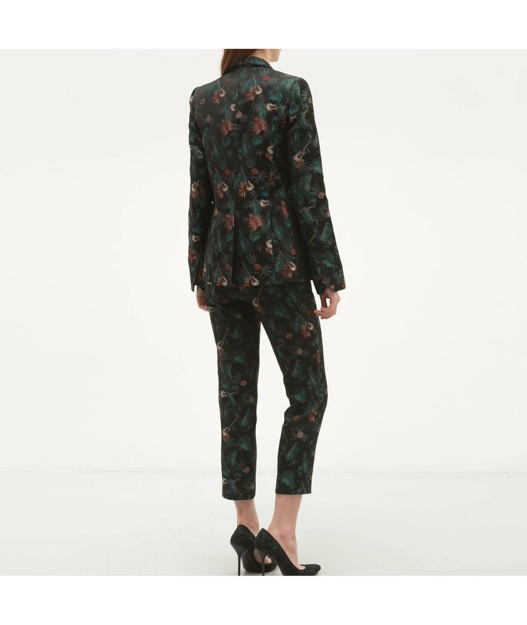 ZADIG & VOLTAIRE Черный ацетатный костюм с брюками, фото 6