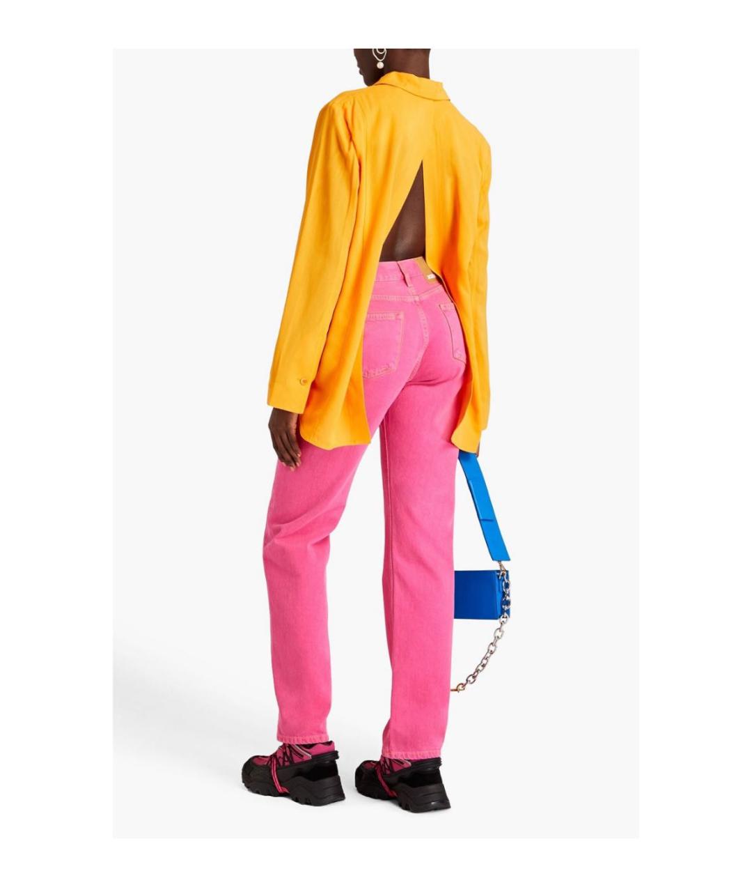 JACQUEMUS Оранжевая блузы, фото 2