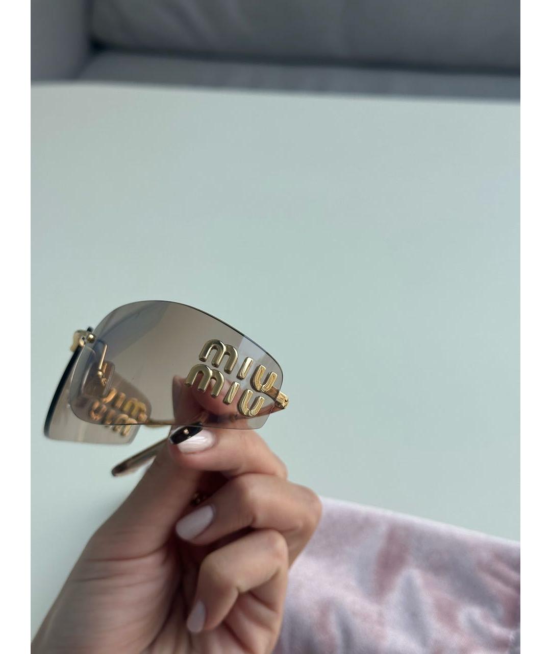 MIU MIU Солнцезащитные очки, фото 3
