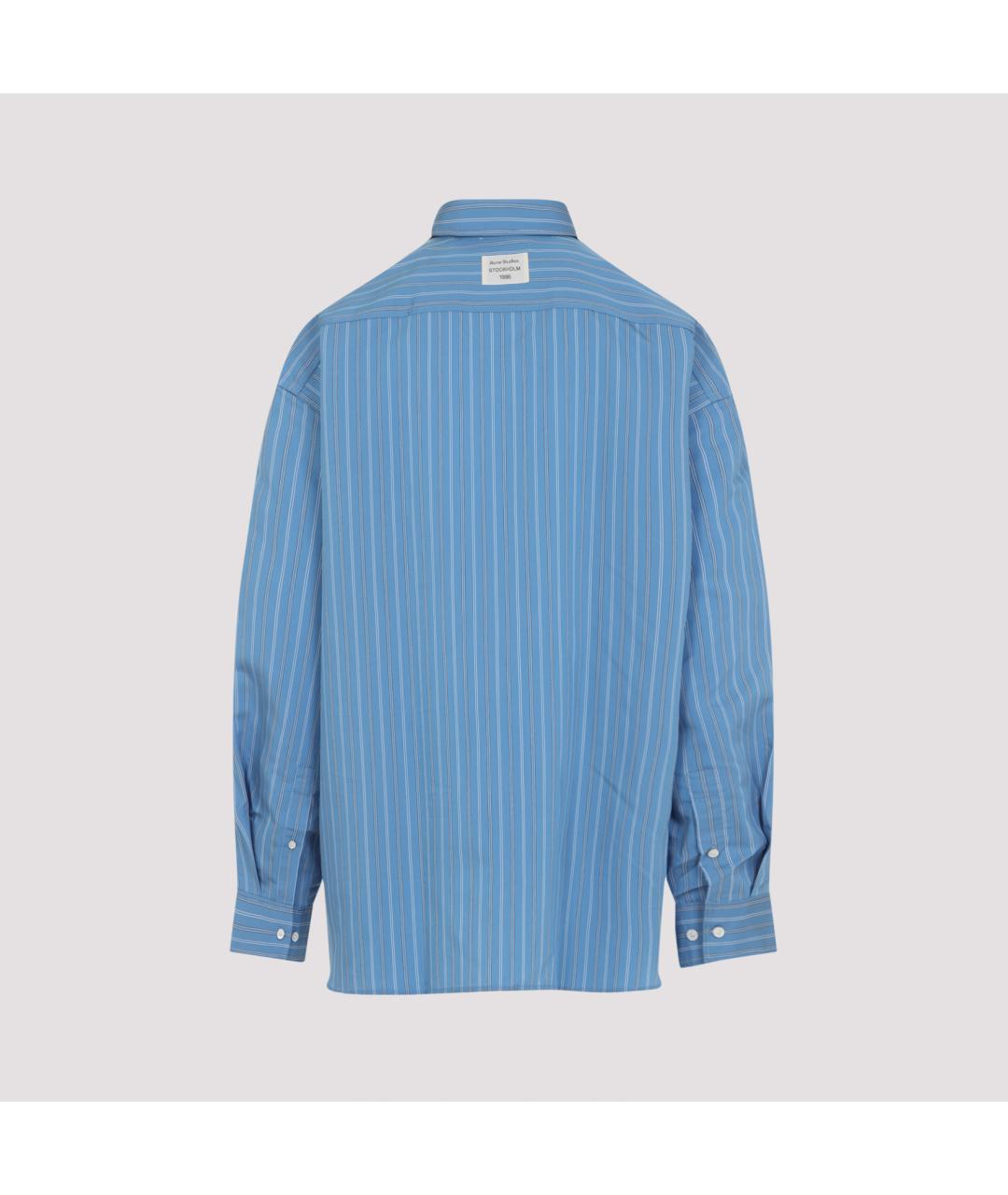 ACNE STUDIOS Голубая кэжуал рубашка, фото 2
