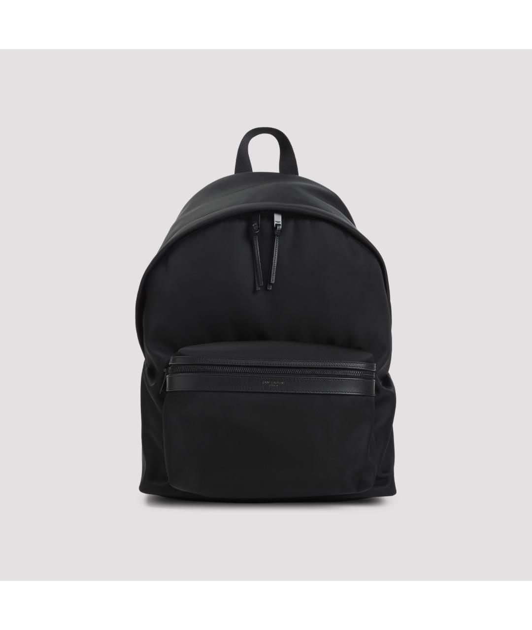 SAINT LAURENT Черный синтетический рюкзак, фото 2