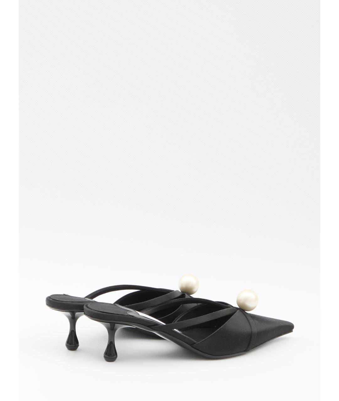 JIMMY CHOO Черные мюли, фото 3