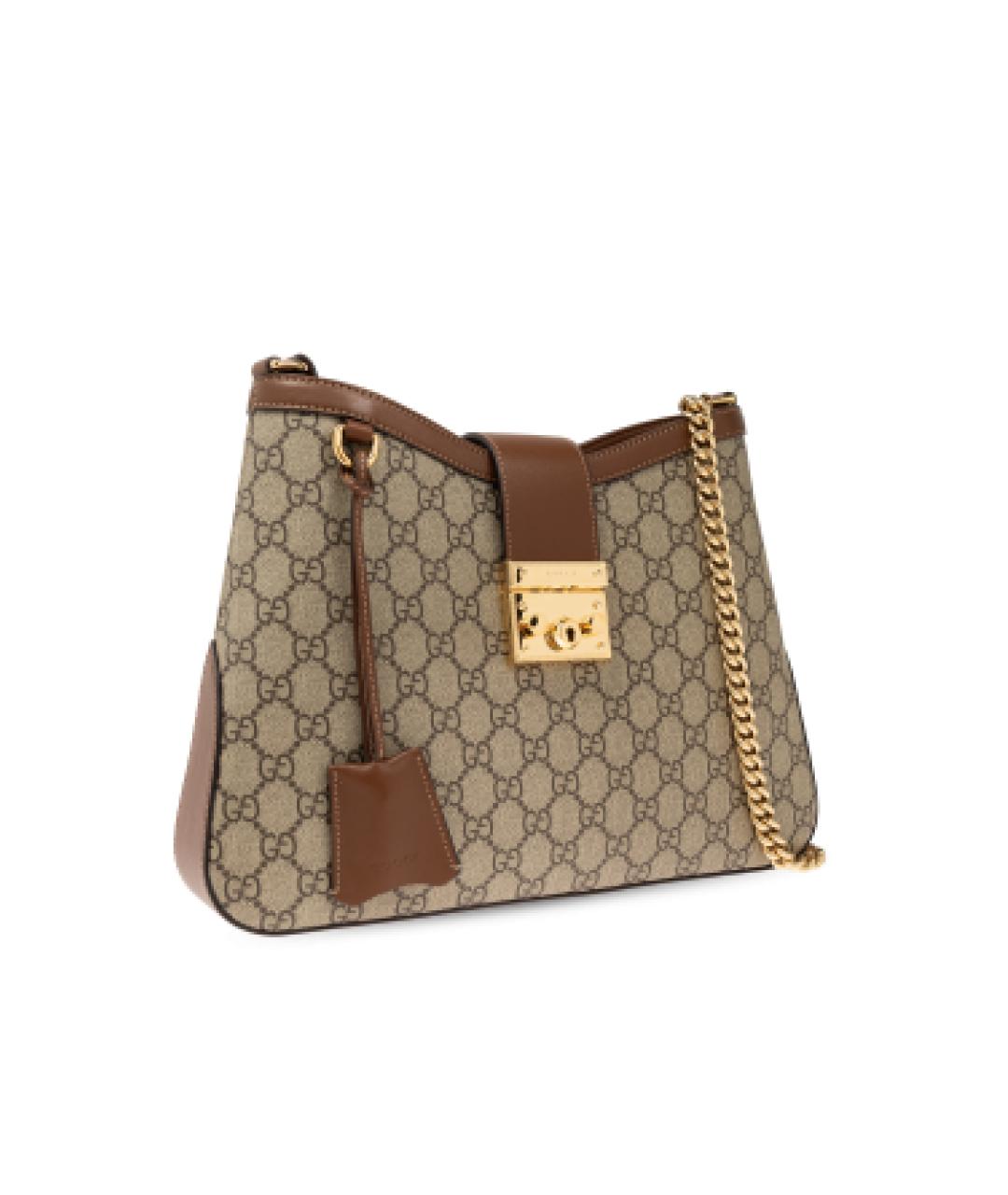 GUCCI Бежевая сумка через плечо, фото 4
