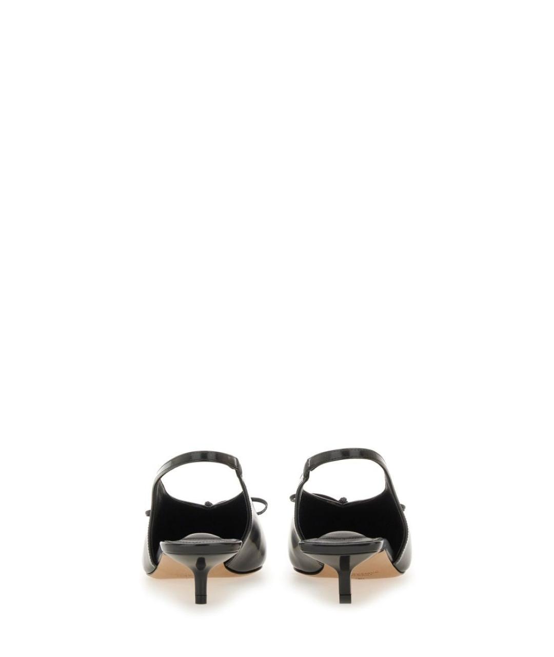 JACQUEMUS Черные кожаные туфли, фото 3