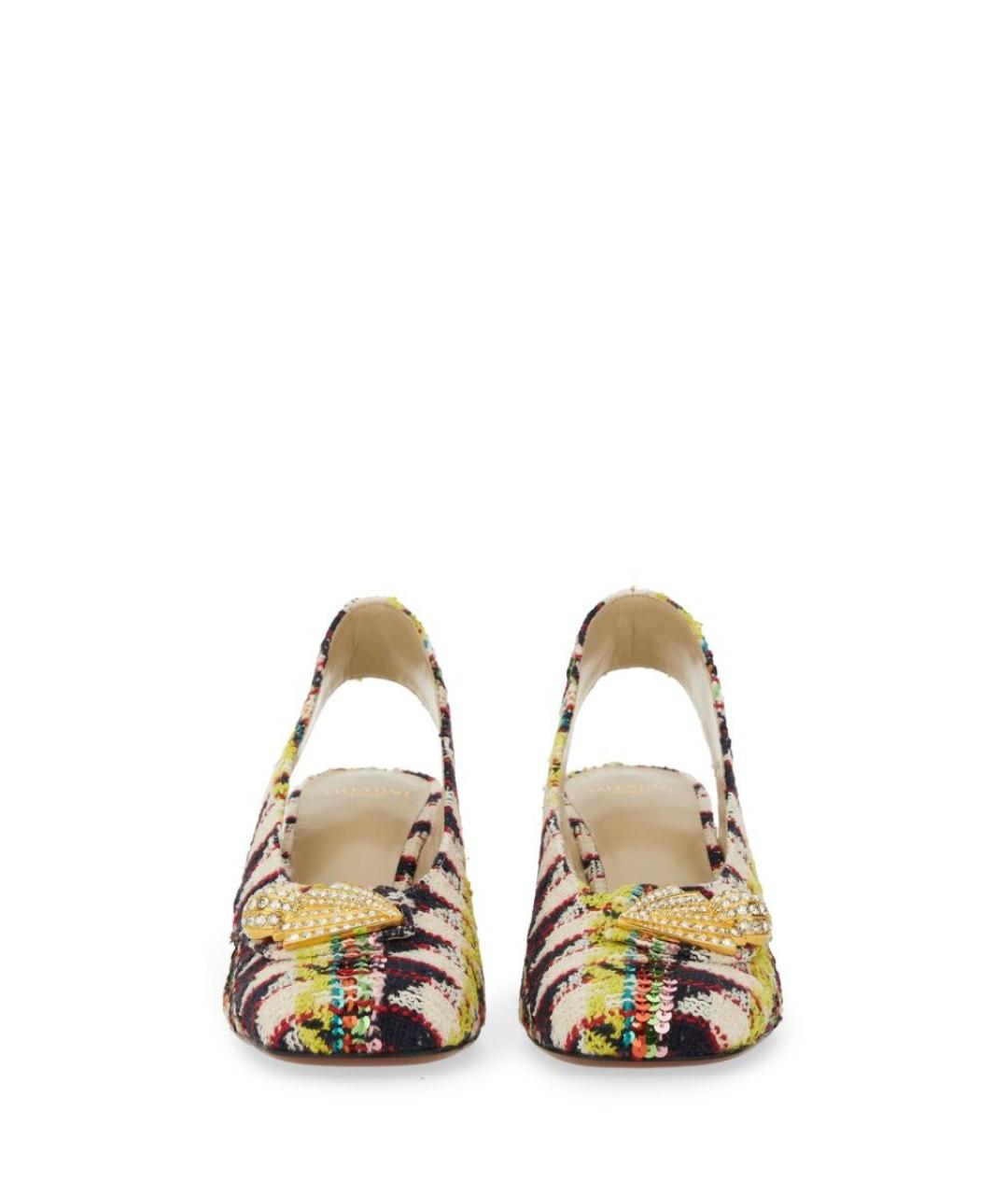 VALENTINO Мульти синтетические сандалии, фото 4
