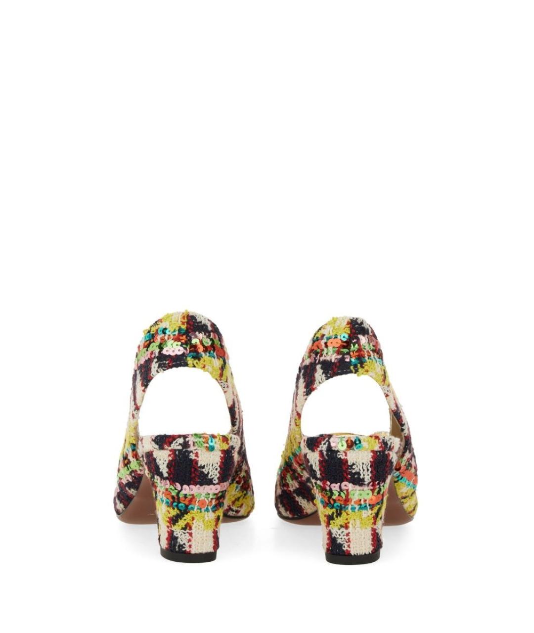 VALENTINO Мульти синтетические сандалии, фото 3
