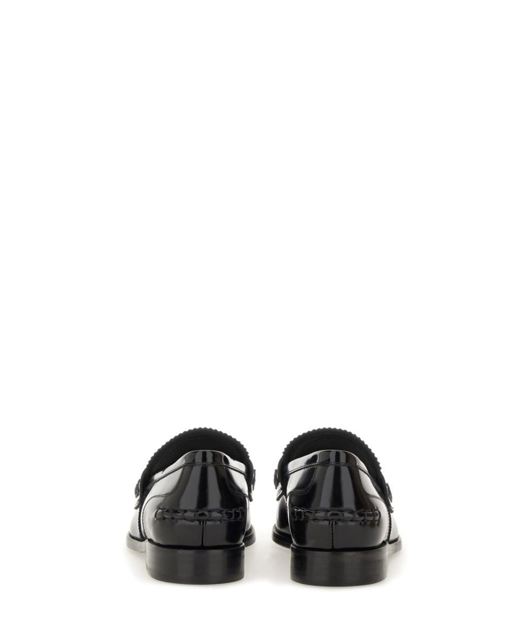 ALEXANDER WANG Черные кожаные лоферы, фото 4