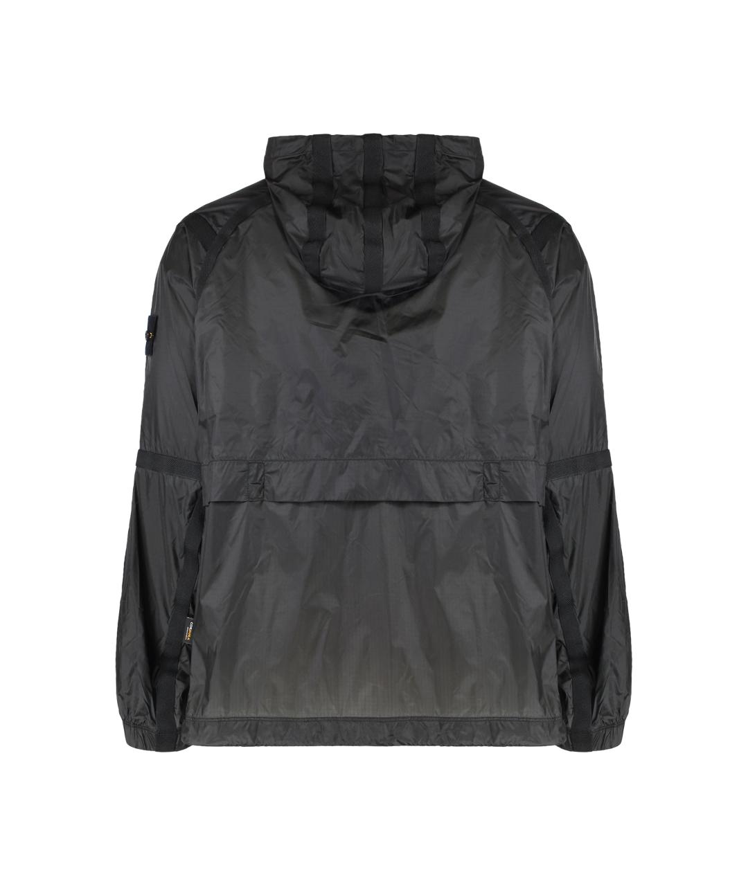 STONE ISLAND Черная куртка, фото 3