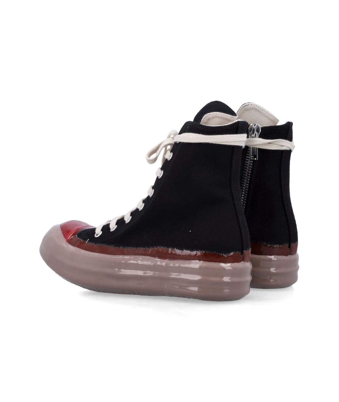 RICK OWENS DRKSHDW Черные кеды, фото 4