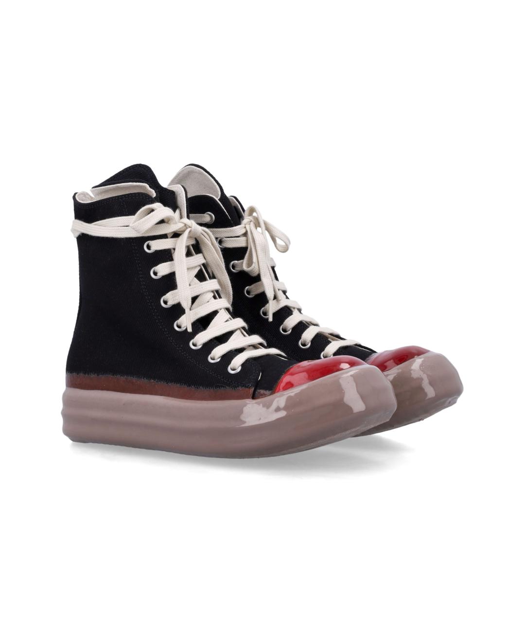 RICK OWENS DRKSHDW Черные кеды, фото 2