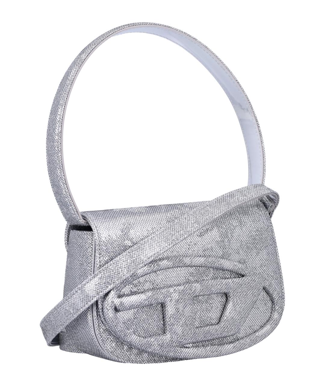 DIESEL Серебряная сумка через плечо, фото 2