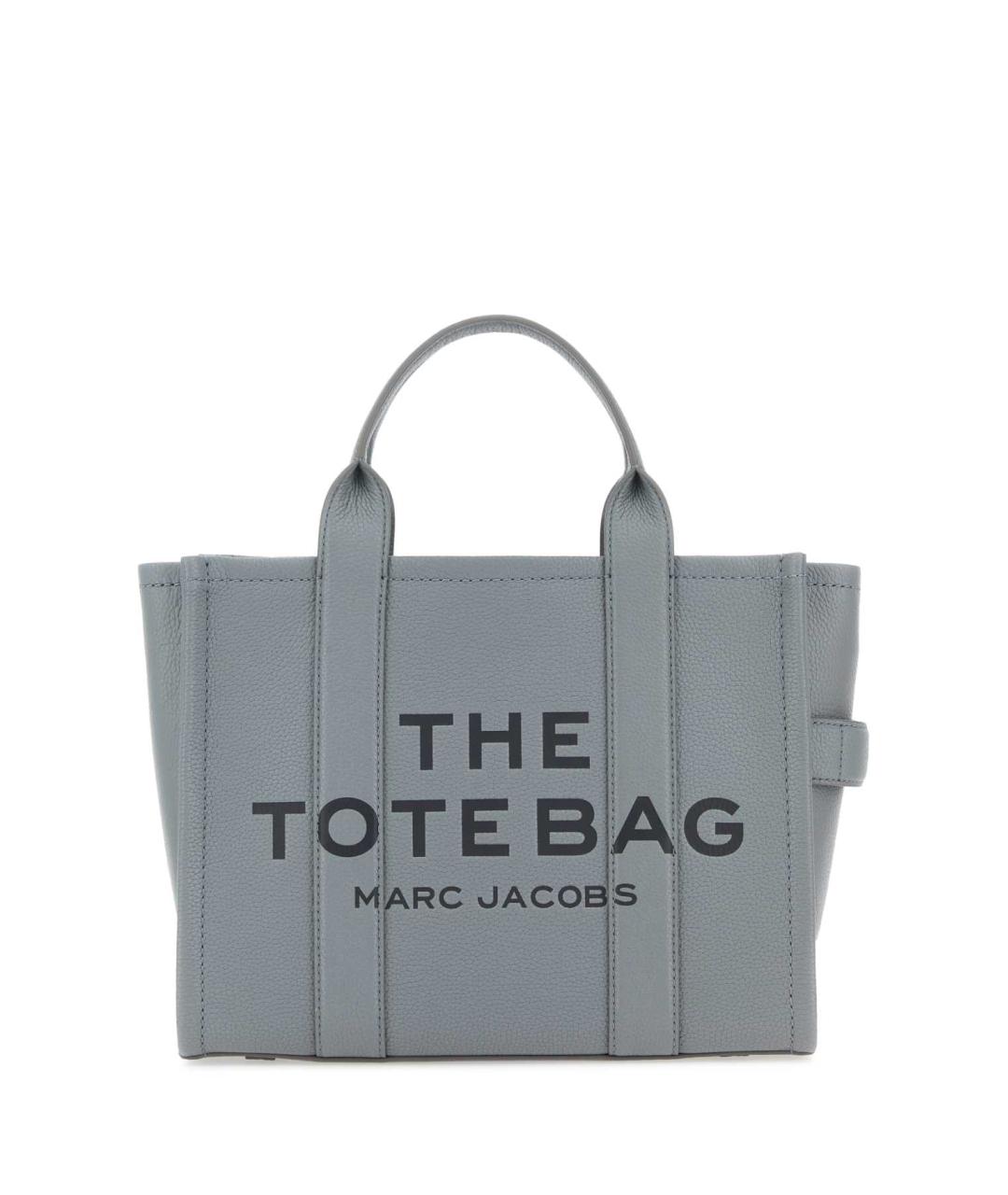 MARC JACOBS Серая кожаная сумка тоут, фото 1