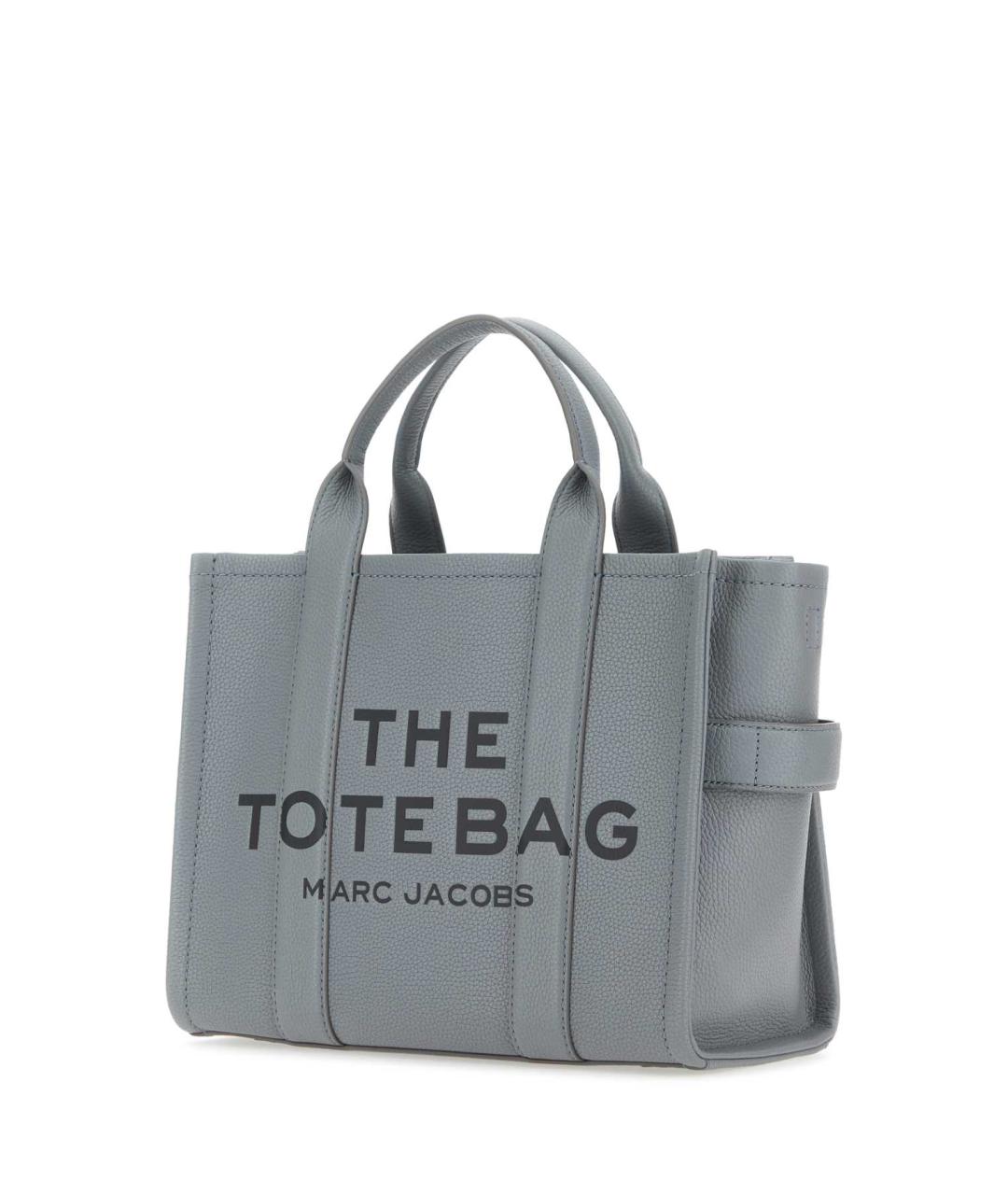 MARC JACOBS Серая кожаная сумка тоут, фото 2