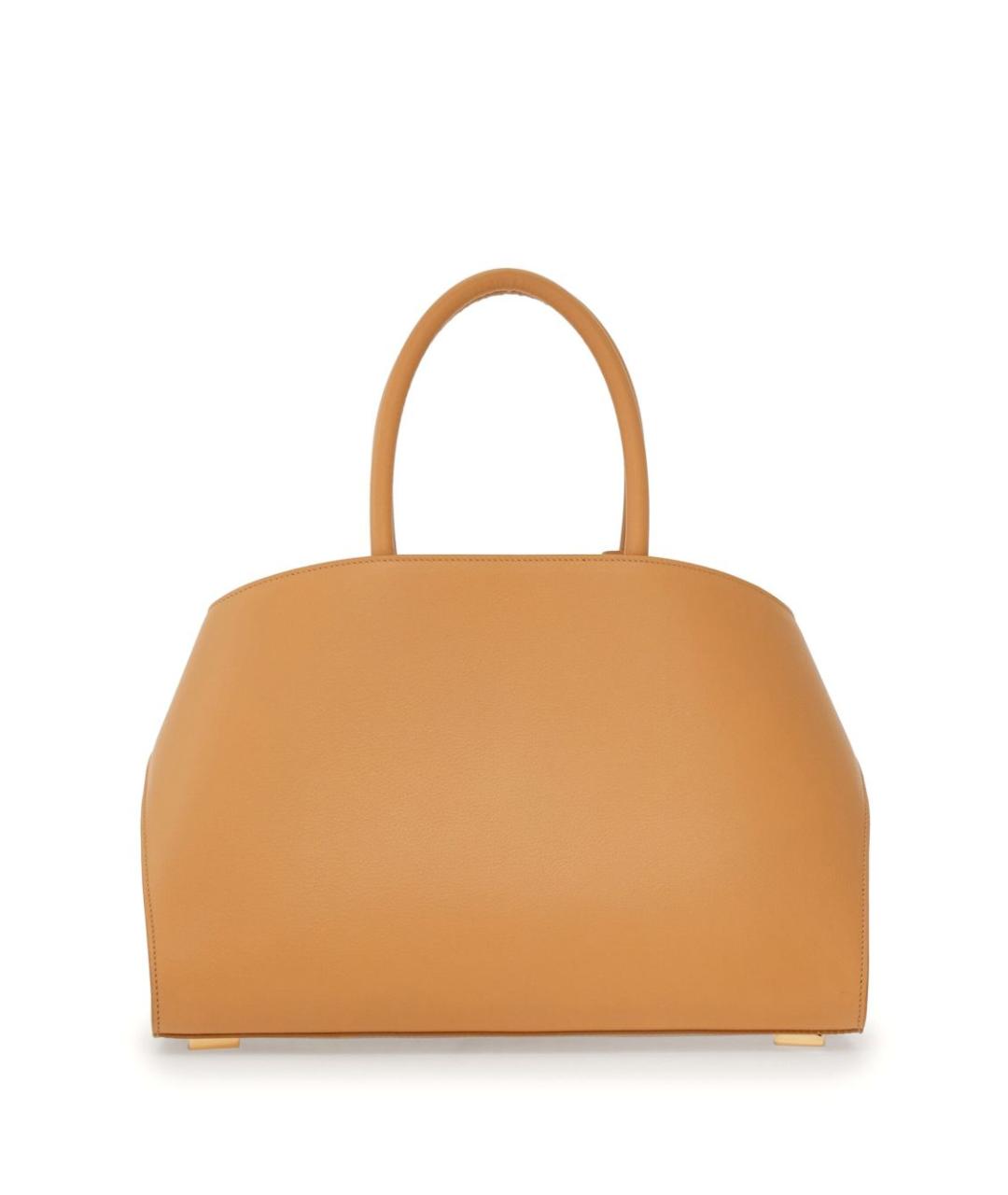 FERRAGAMO Коричневая кожаная сумка тоут, фото 2