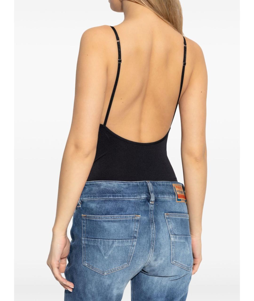 DIESEL Черный полиамидовый купальник, фото 3