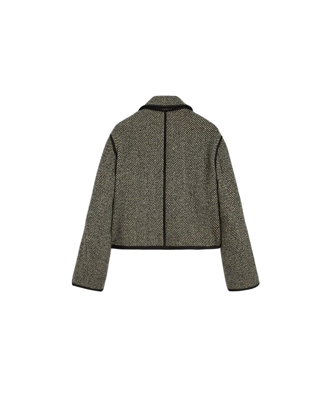 JIL SANDER Серая шерстяная куртка, фото 2