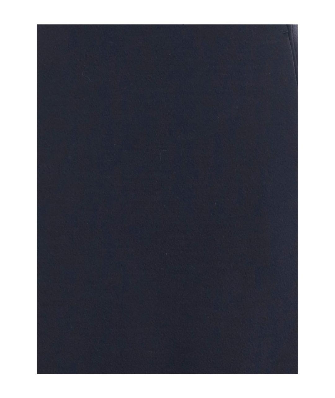 JIL SANDER Синяя шерстяная юбка миди, фото 2