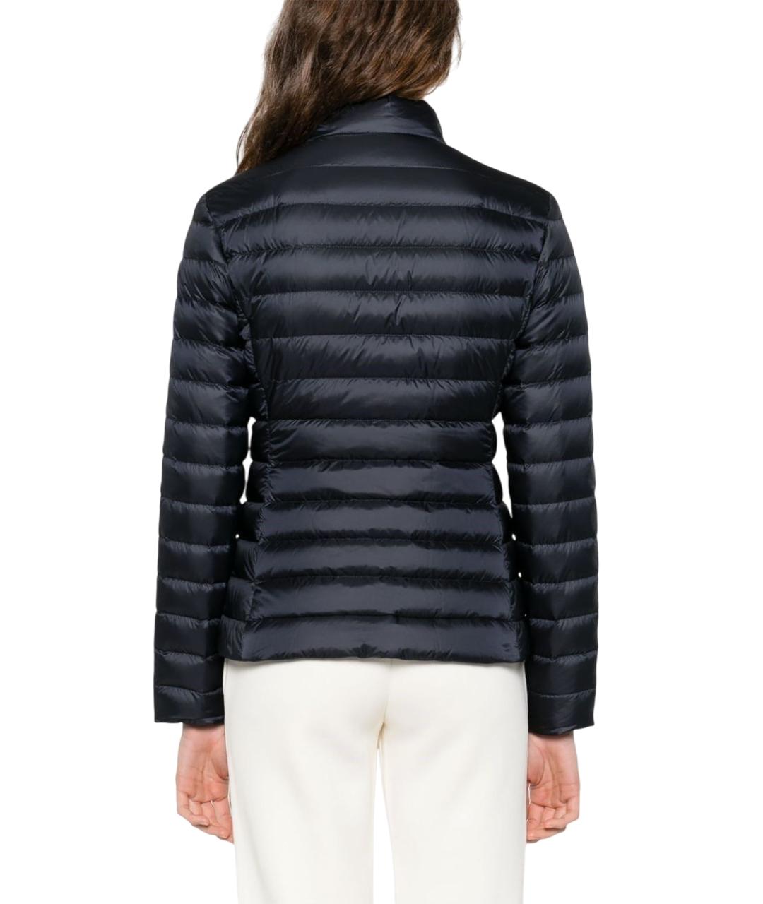 MONCLER Темно-синяя полиамидовая куртка, фото 3