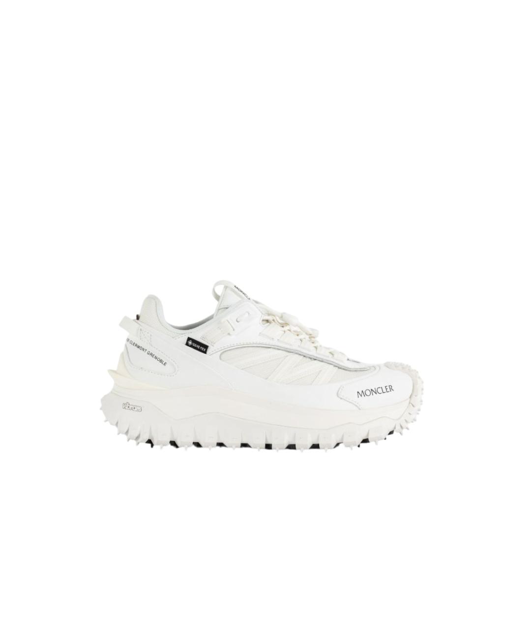 MONCLER Белые кроссовки, фото 1