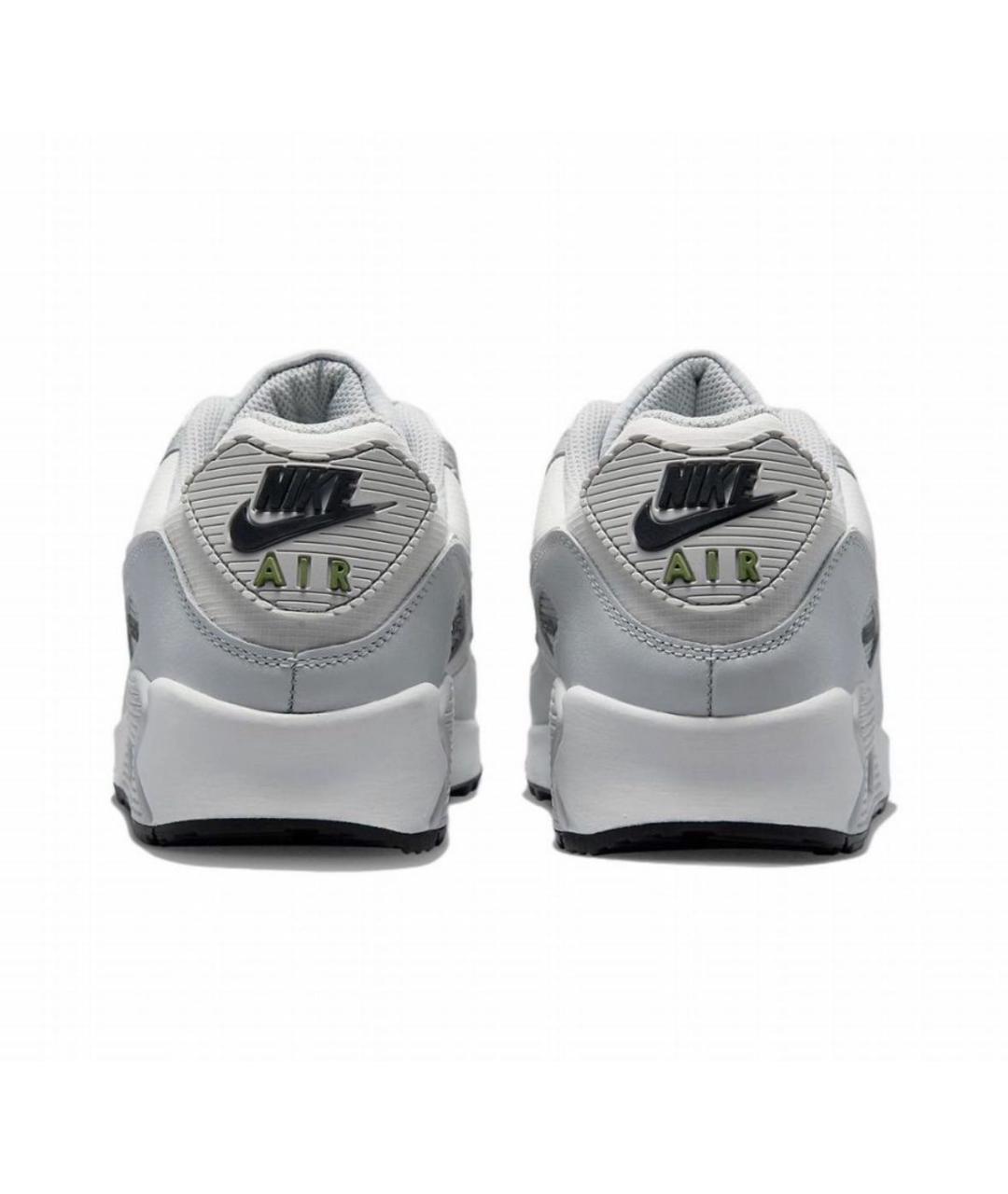 NIKE Белые кожаные низкие кроссовки / кеды, фото 4