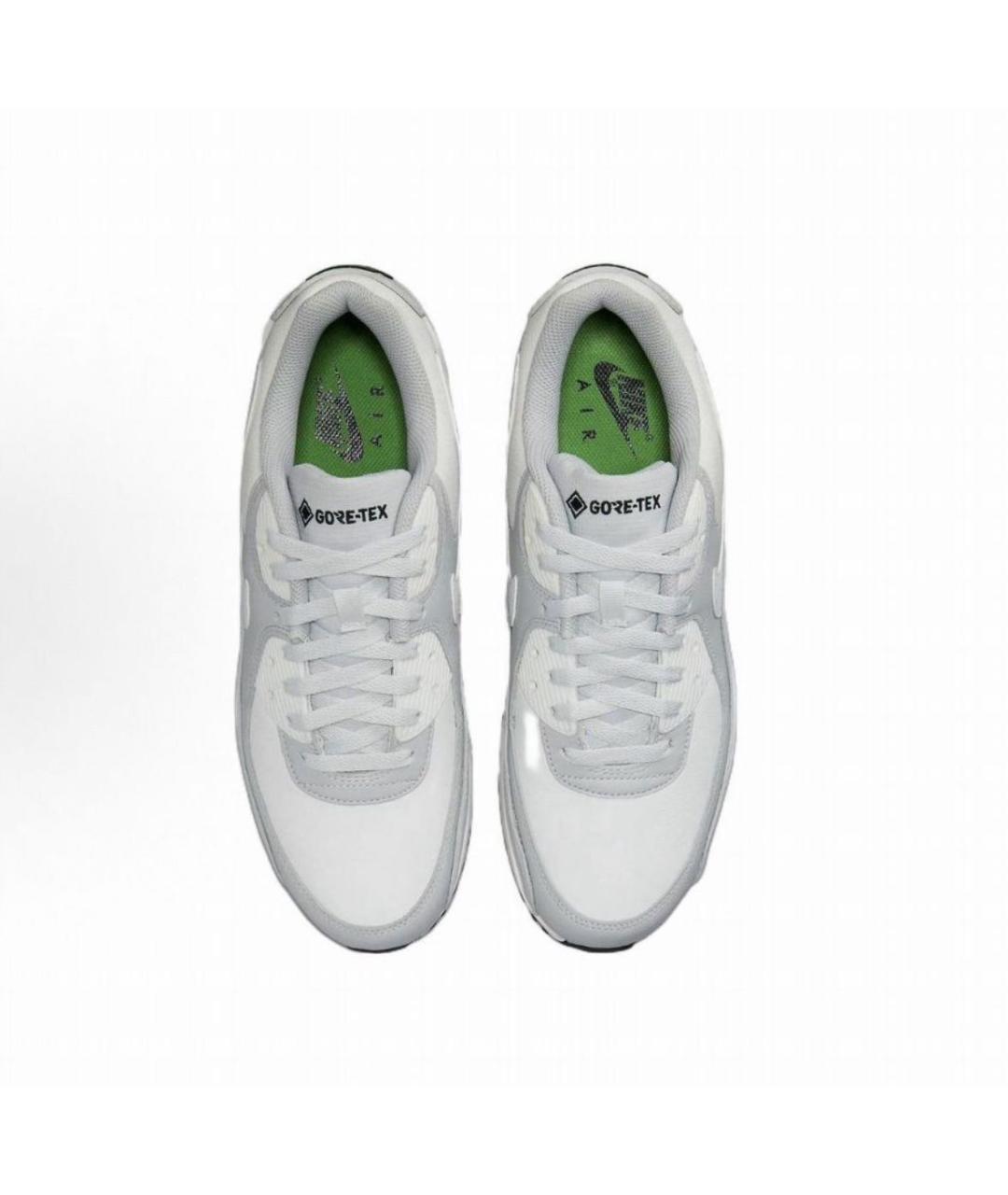 NIKE Белые кожаные низкие кроссовки / кеды, фото 3