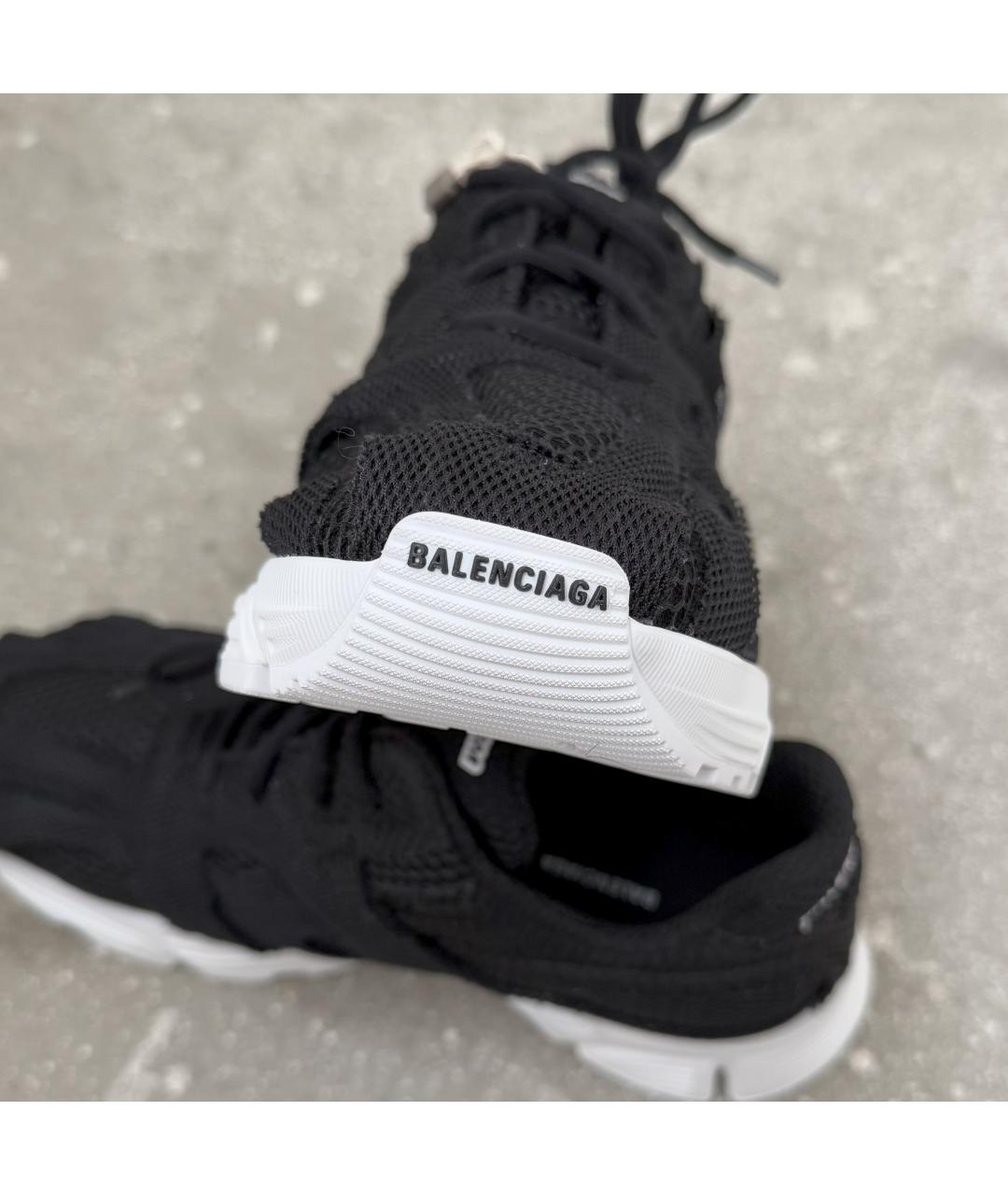 BALENCIAGA Черные низкие кроссовки / кеды, фото 9