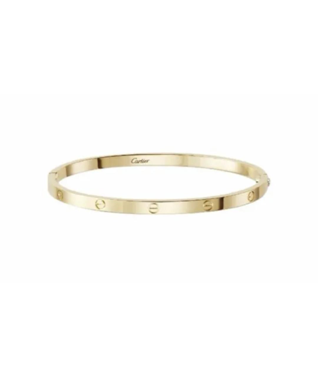 CARTIER Золотой браслет из желтого золота, фото 1