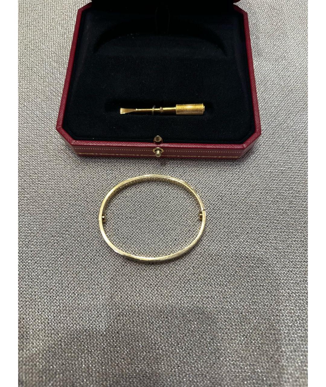 CARTIER Золотой браслет из желтого золота, фото 2