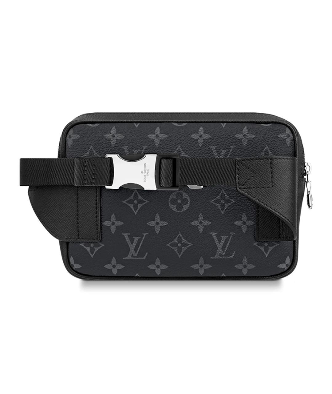 LOUIS VUITTON Черная поясная сумка, фото 3