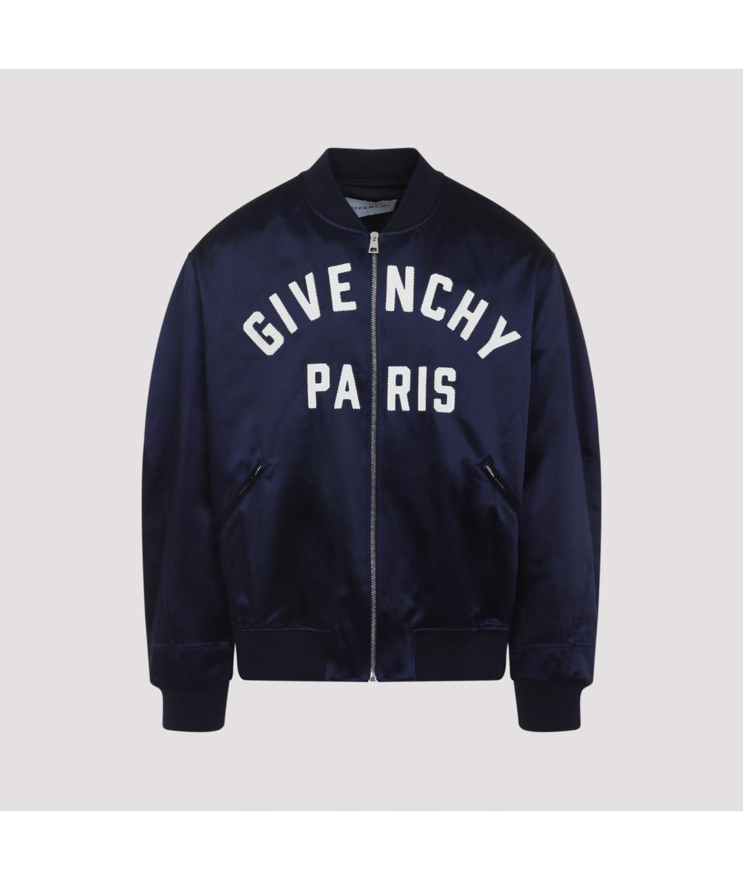 GIVENCHY Синяя хлопковая куртка, фото 3