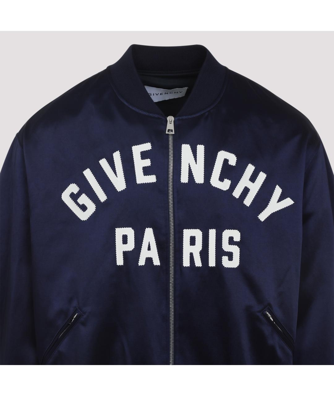 GIVENCHY Синяя хлопковая куртка, фото 5