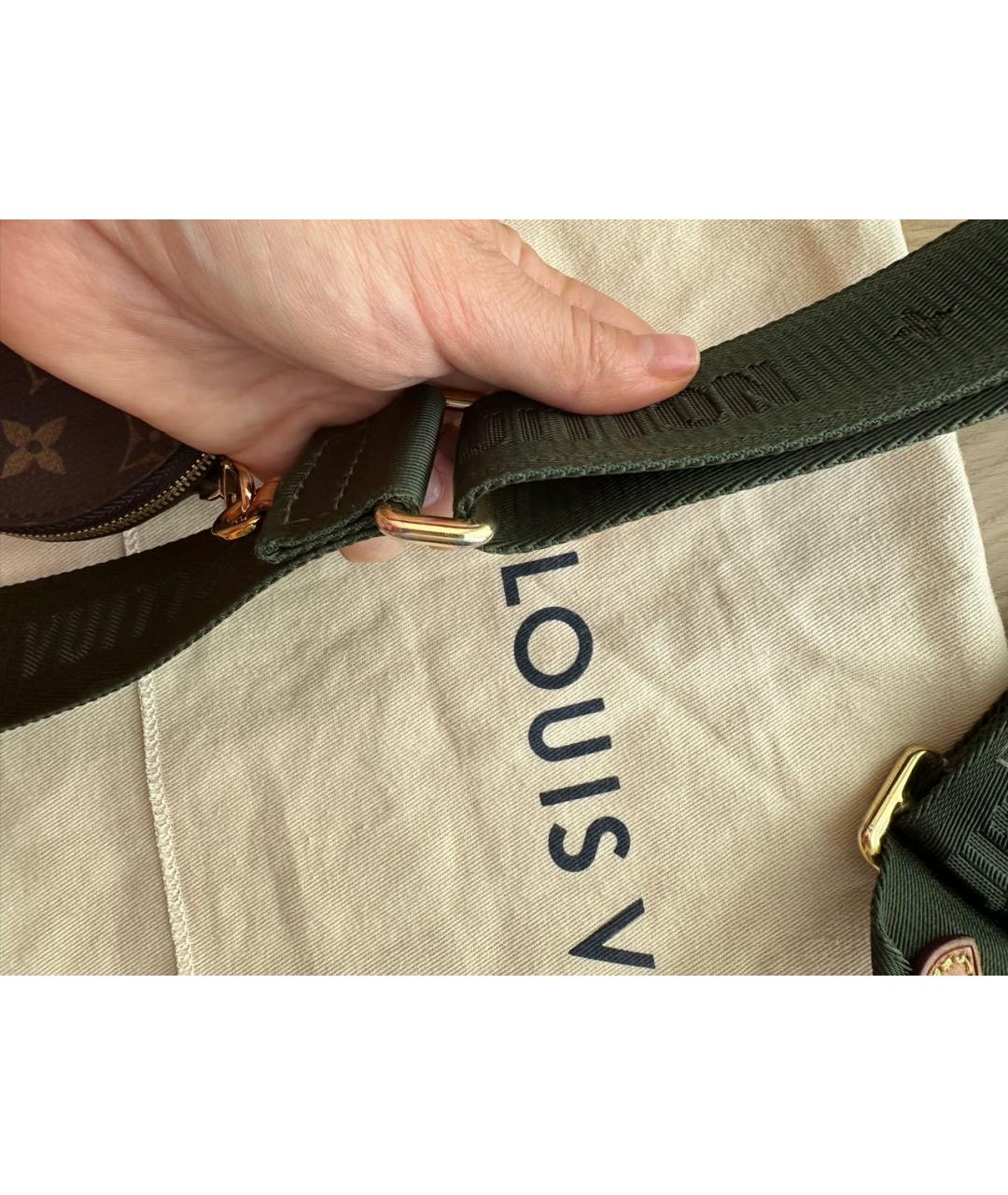 LOUIS VUITTON Коричневая сумка через плечо, фото 6
