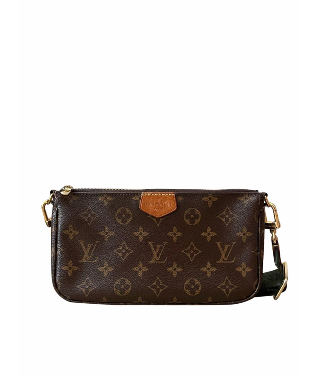 LOUIS VUITTON Коричневая сумка через плечо, фото 1