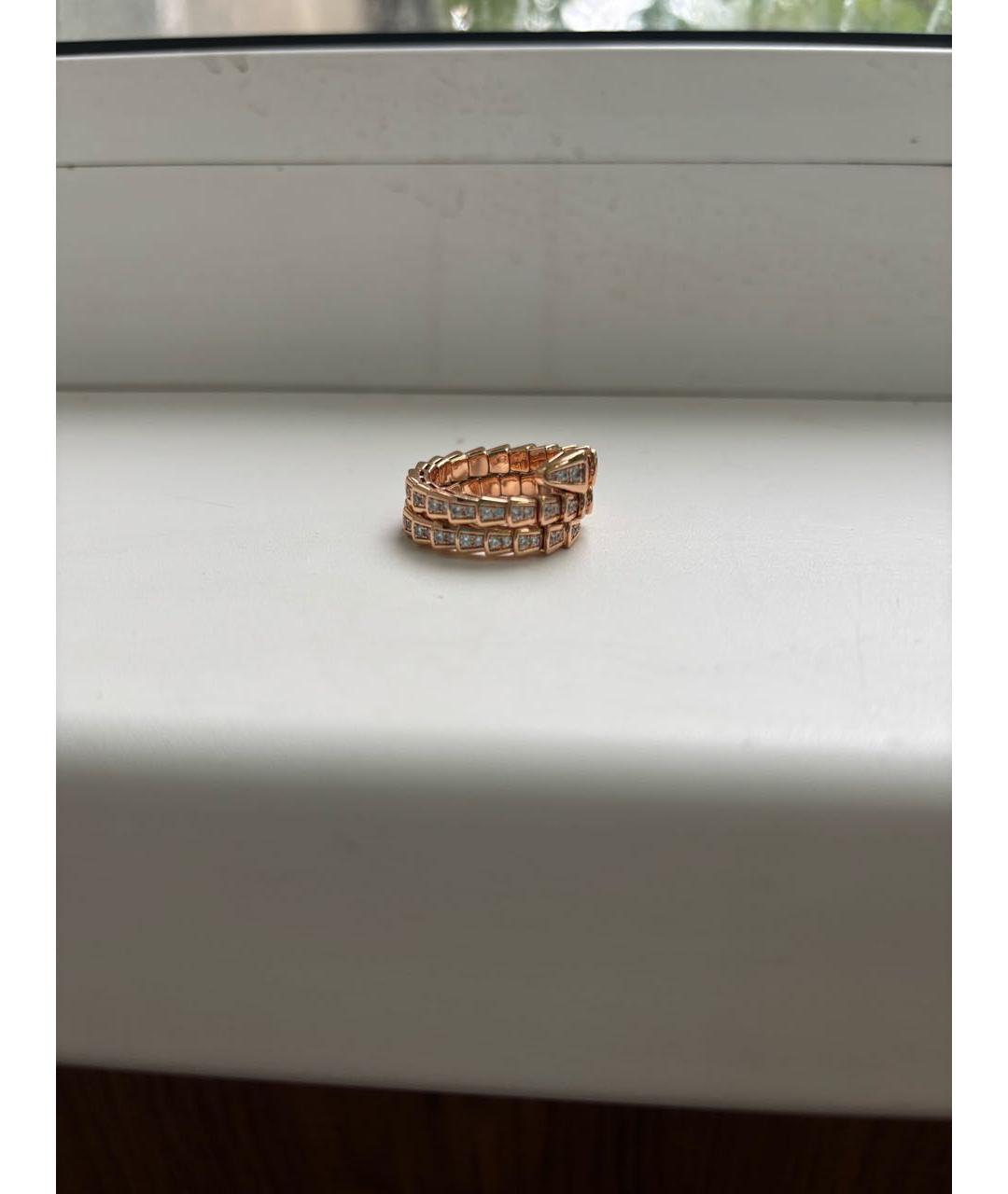 BVLGARI Золотое кольцо из розового золота, фото 3