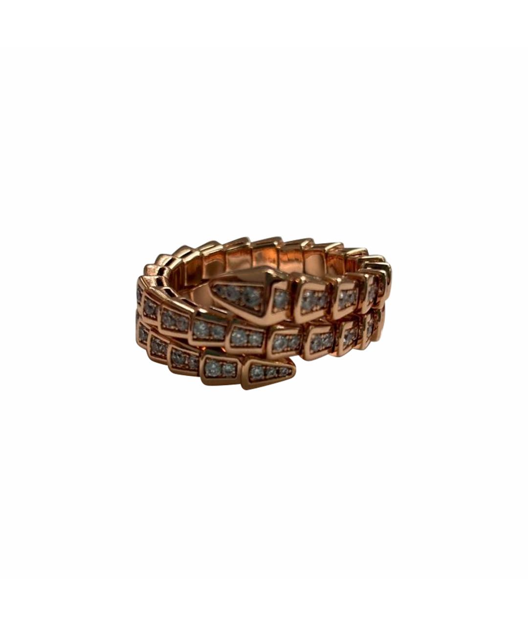 BVLGARI Золотое кольцо из розового золота, фото 1