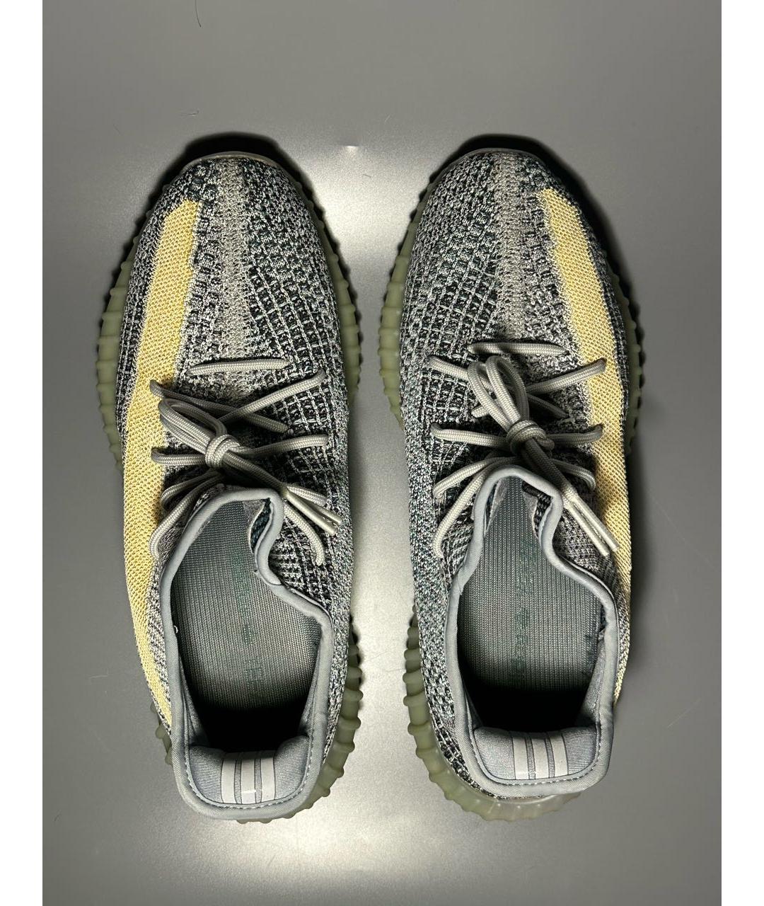 ADIDAS YEEZY Серые низкие кроссовки / кеды, фото 3