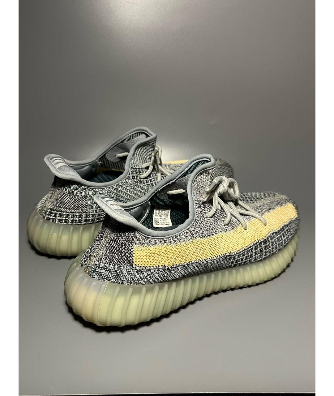 ADIDAS YEEZY Серые низкие кроссовки / кеды, фото 6