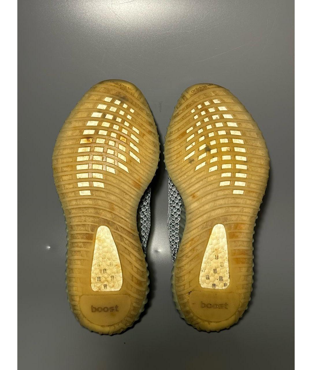 ADIDAS YEEZY Серые низкие кроссовки / кеды, фото 7