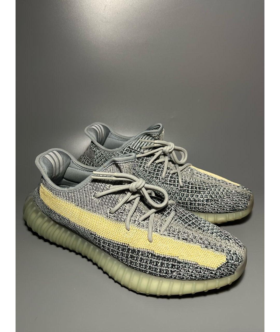 ADIDAS YEEZY Серые низкие кроссовки / кеды, фото 5
