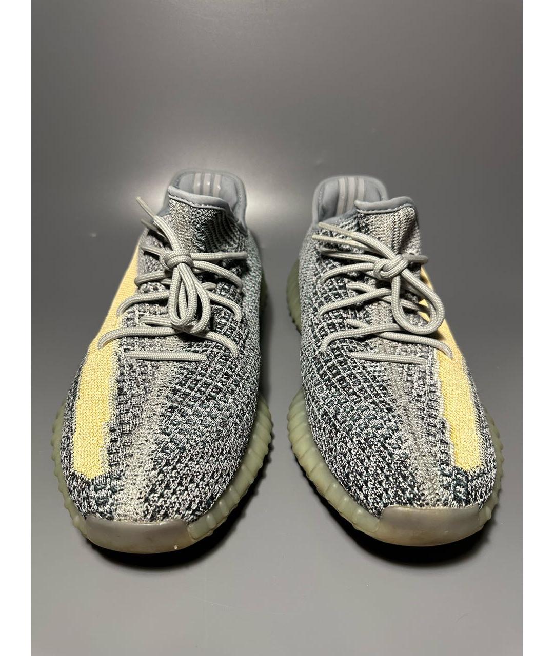 ADIDAS YEEZY Серые низкие кроссовки / кеды, фото 2