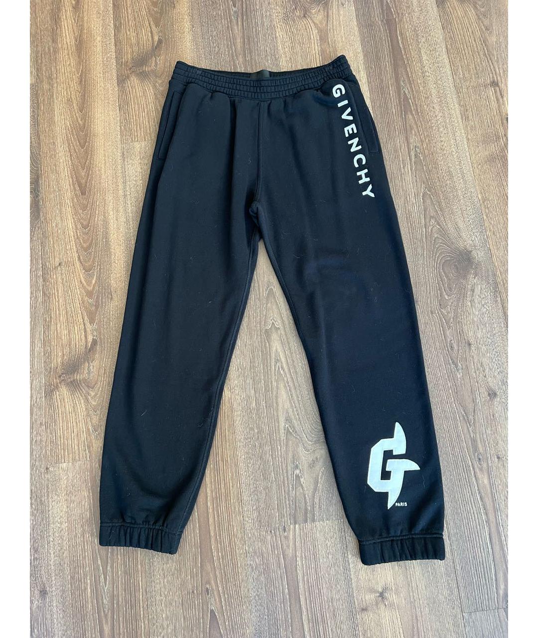 GIVENCHY Черный хлопковый спортивный костюм, фото 2
