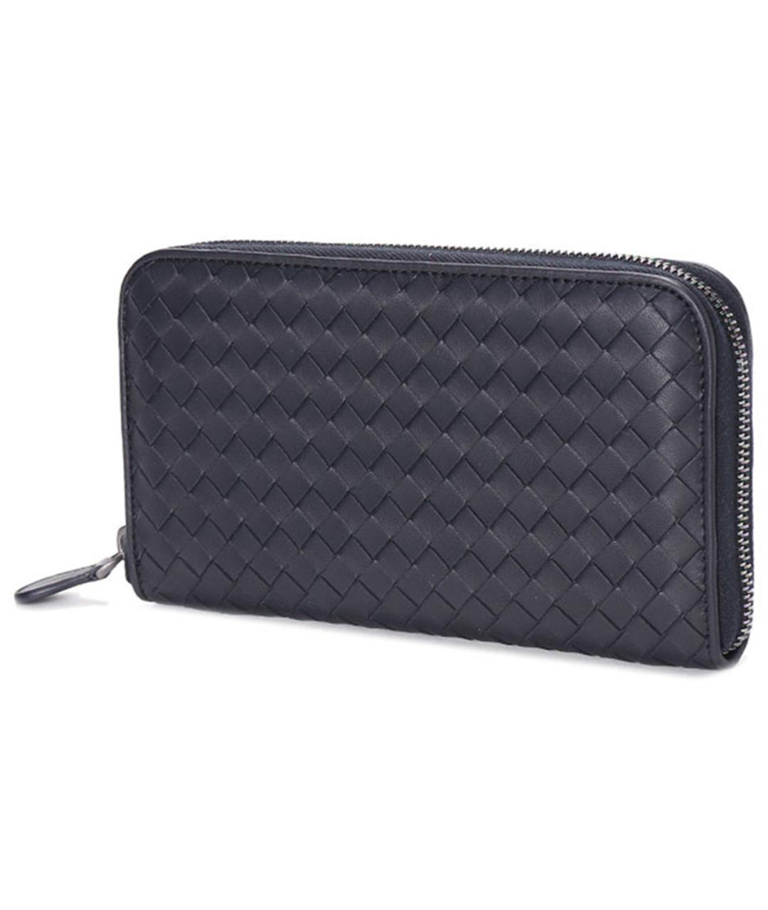 BOTTEGA VENETA Темно-синий кошелек, фото 2